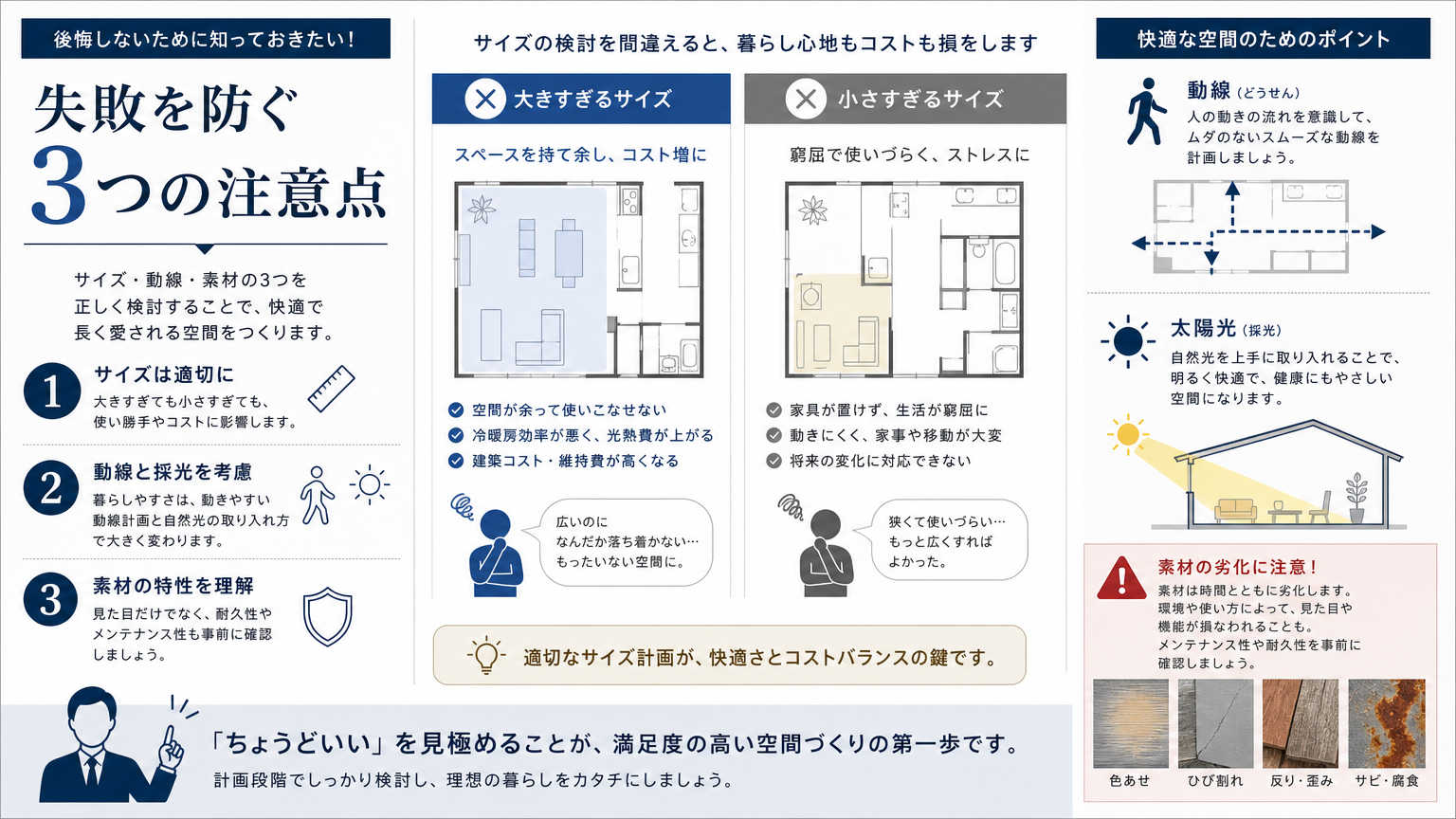 ロゴサインの見せ方で失敗しないための注意点